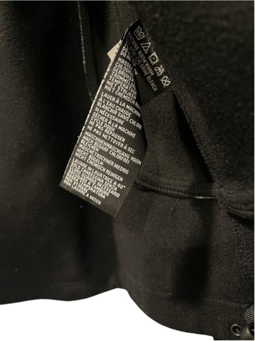 Harley Davidson Womens Fleece Reflective Hooded Racing Jacket Padding Size Large - Picture 9 of 11